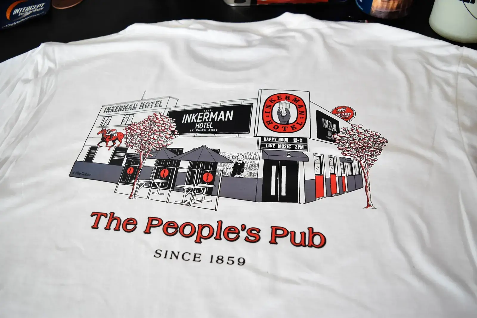 Inkerman Hotel branded tees