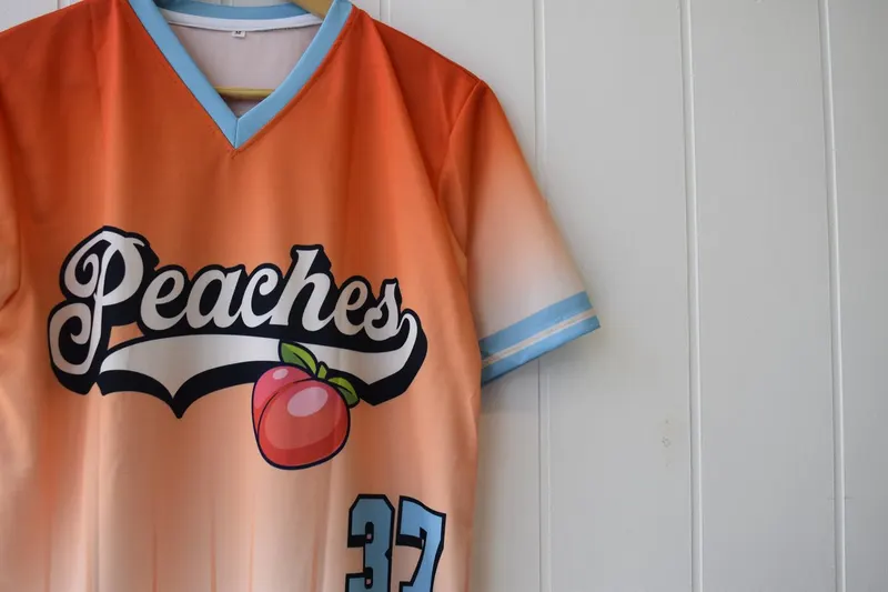 Peaches custom sublimated jersey
