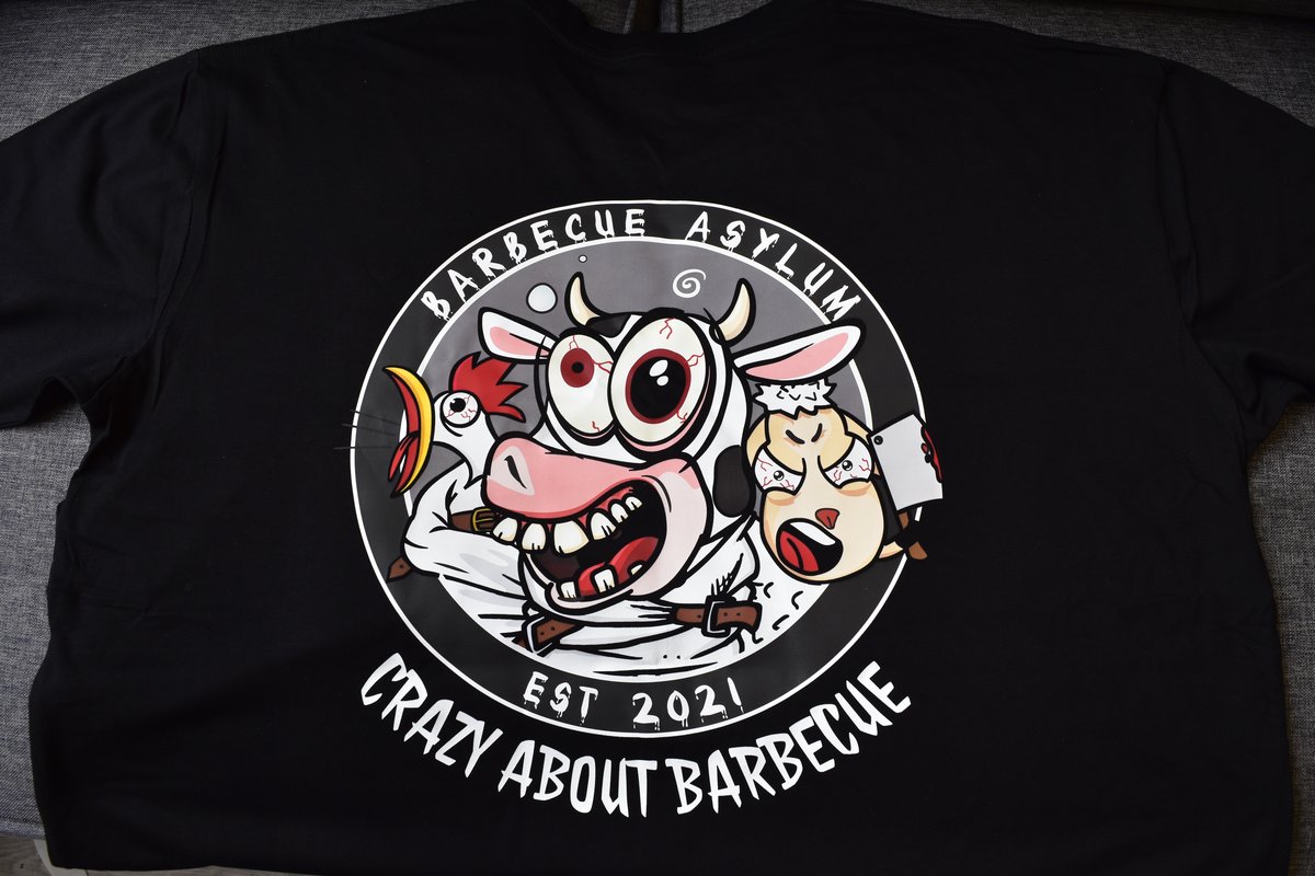 Custom screen print by Melbourne Merch - crisp print, dark atmospheric background, clear brand identity