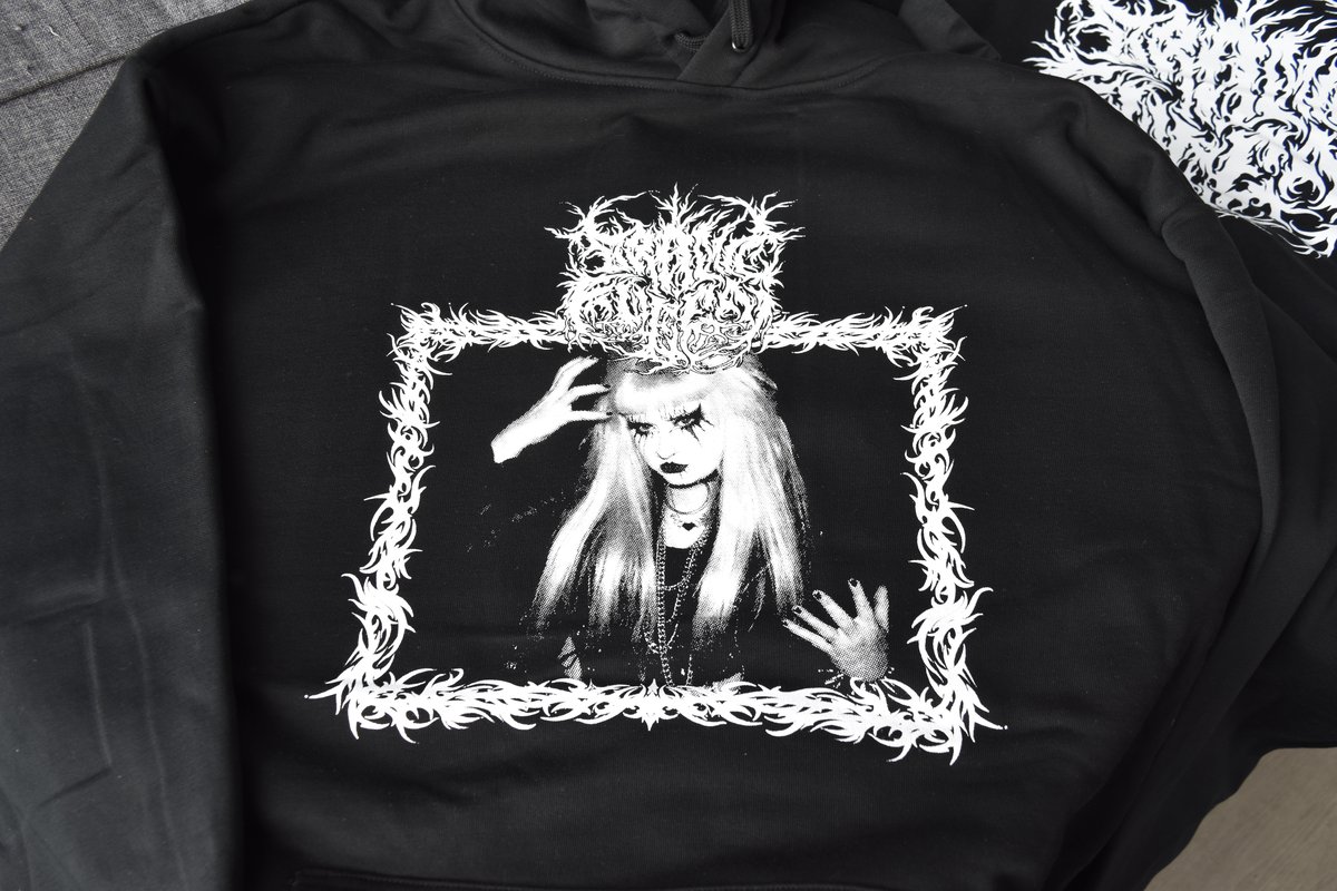 Custom screen print by Melbourne Merch - Crisp and detailed print, but presented as a basic flat lay rather than lifestyle