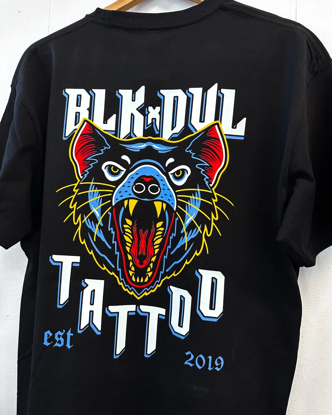 Black Devil Tattoo DTF print