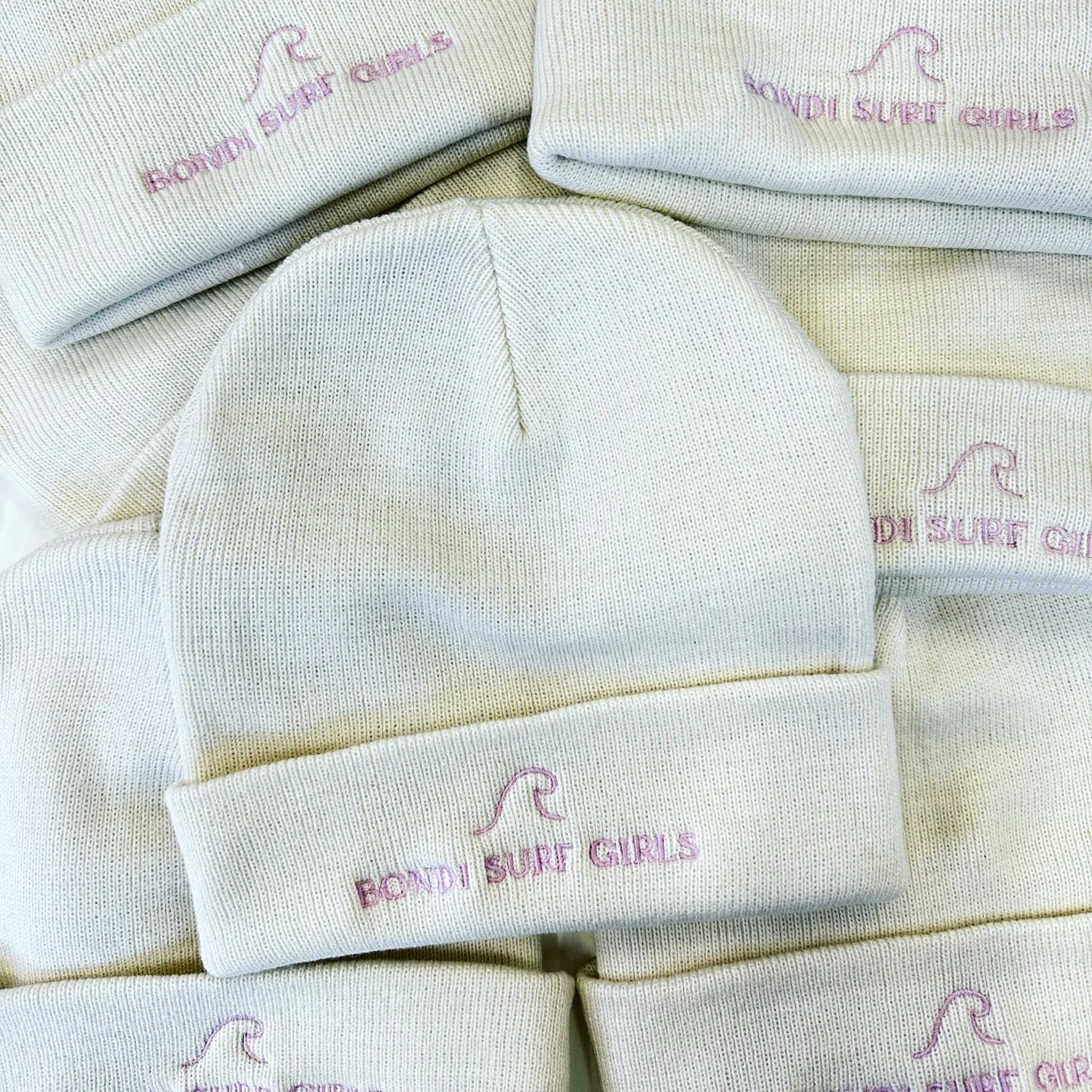 Bondi Surf Girls embroidered beanie