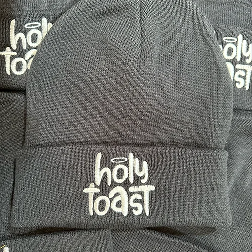 Holy Toast embroidered workwear