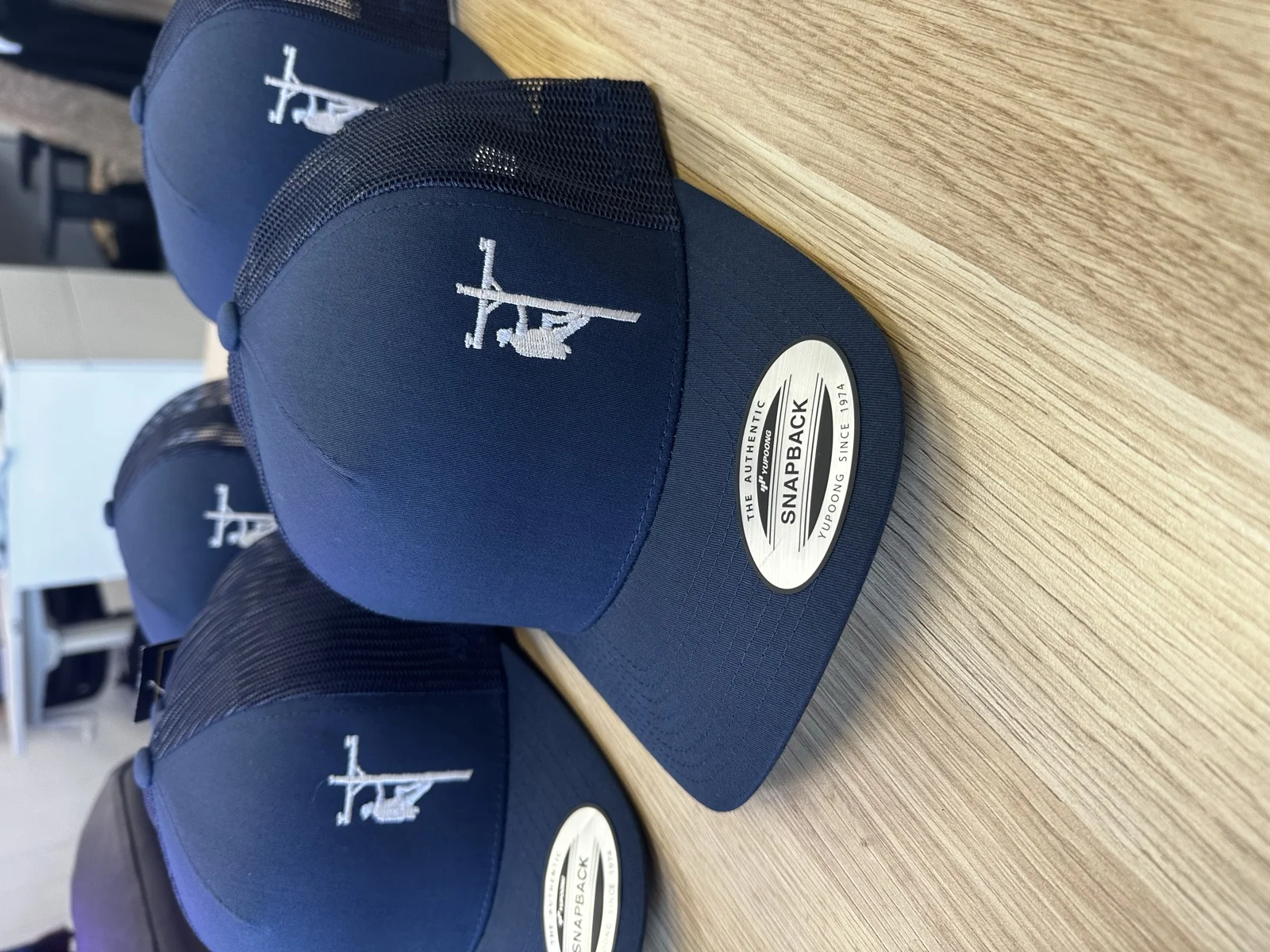 Custom embroidered caps and beanies