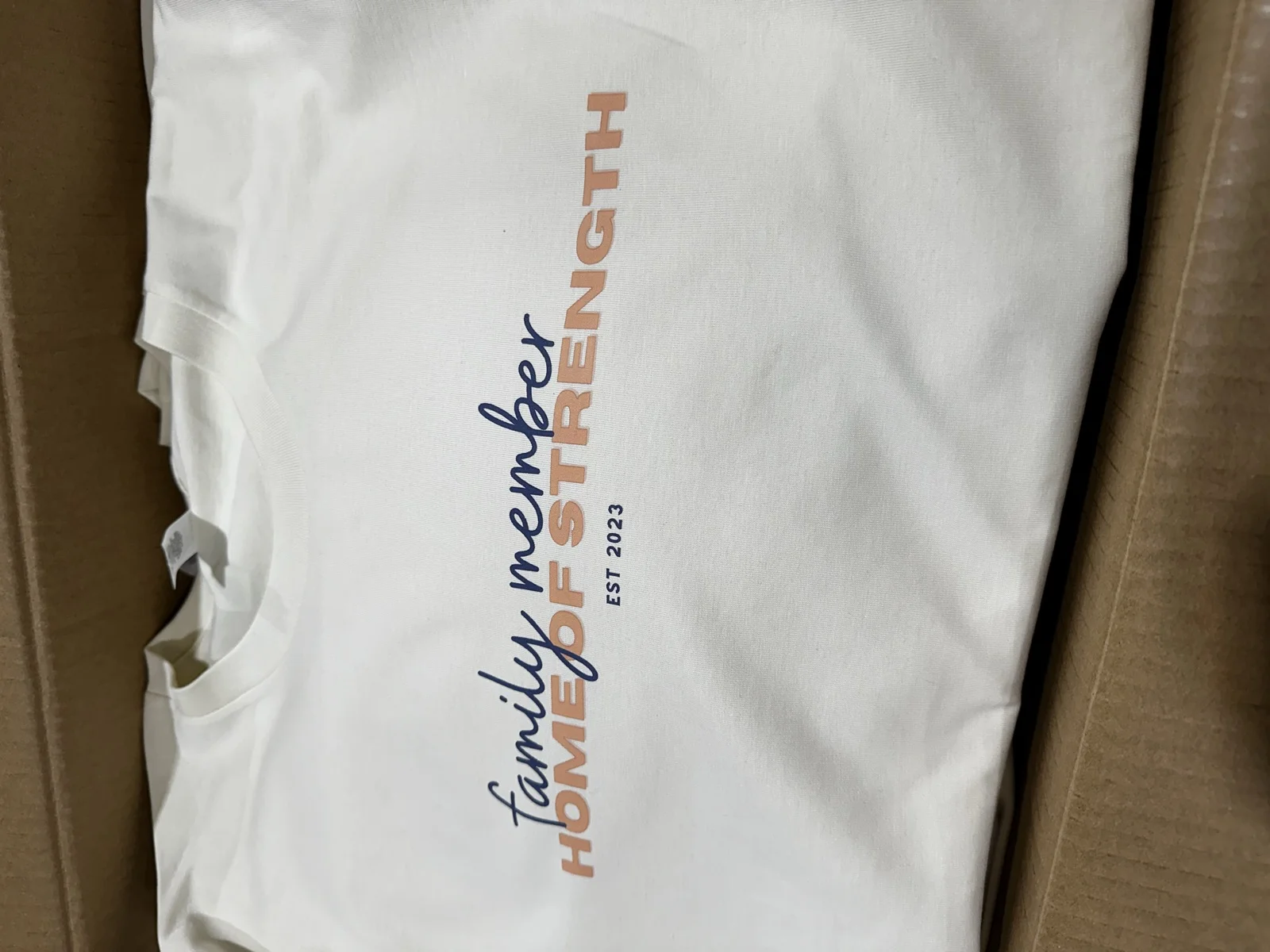 Custom printed t-shirts