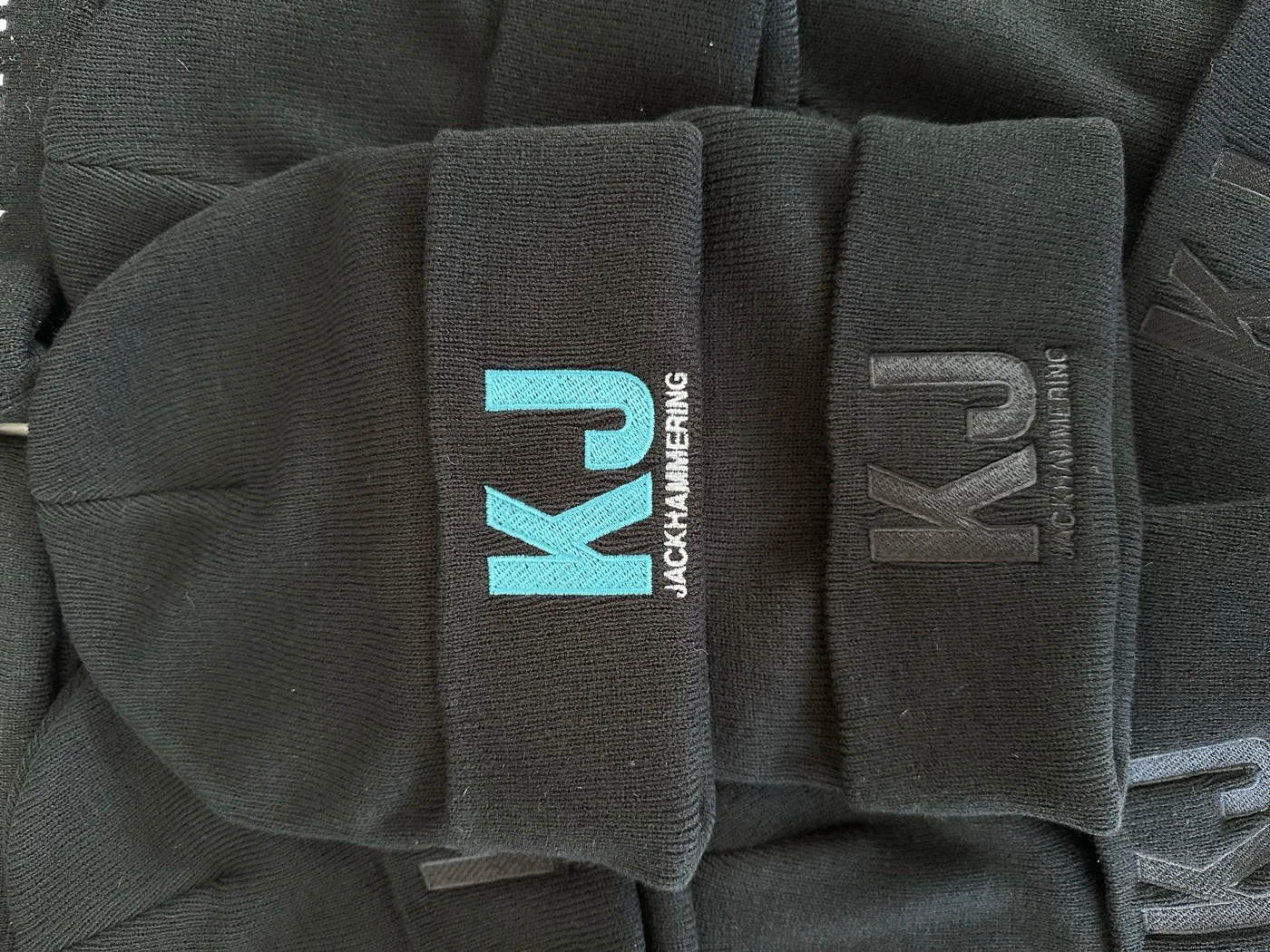 KJ Jackhammering embroidered trade uniform