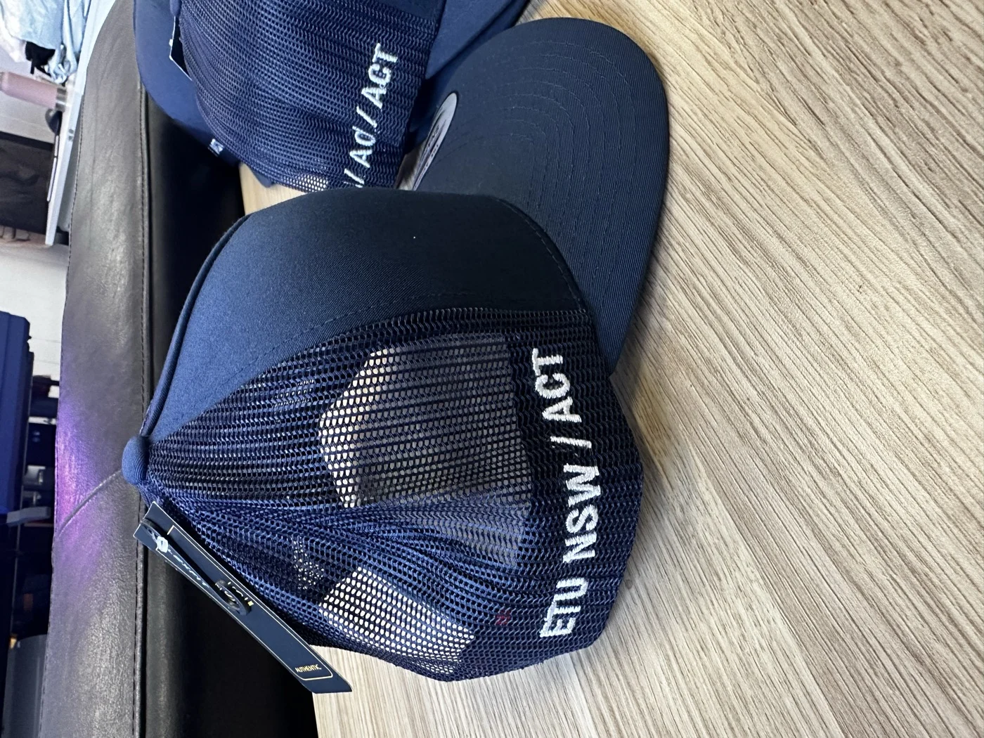ETU embroidered trade cap