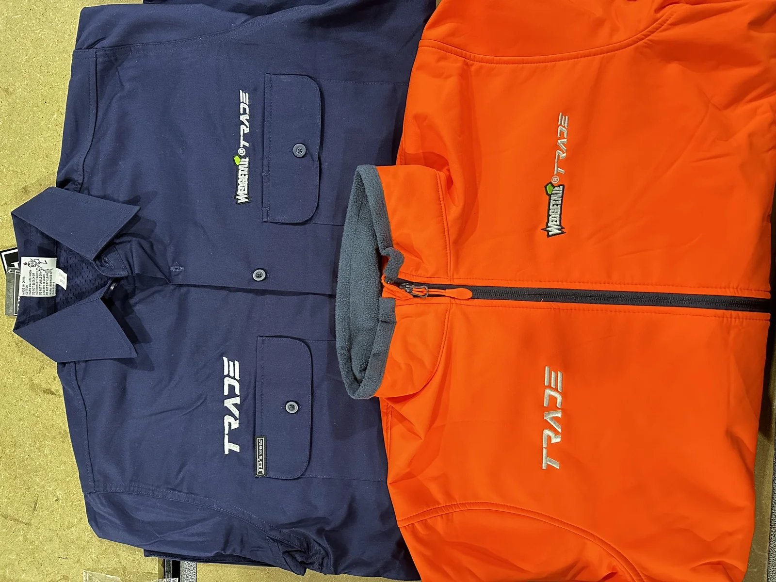 Branded workwear and hi-vis