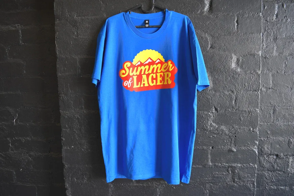 Summer Lager Co custom tee